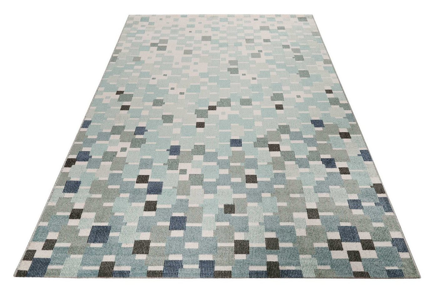 Teppich Pacific, In-und Outdoor geeignet, Esprit, rechteckig, Höhe: 4 mm, pflegeleicht, im Mosaik-Muster, ideal für Terrasse, Küche, Wohnzimmer von Esprit