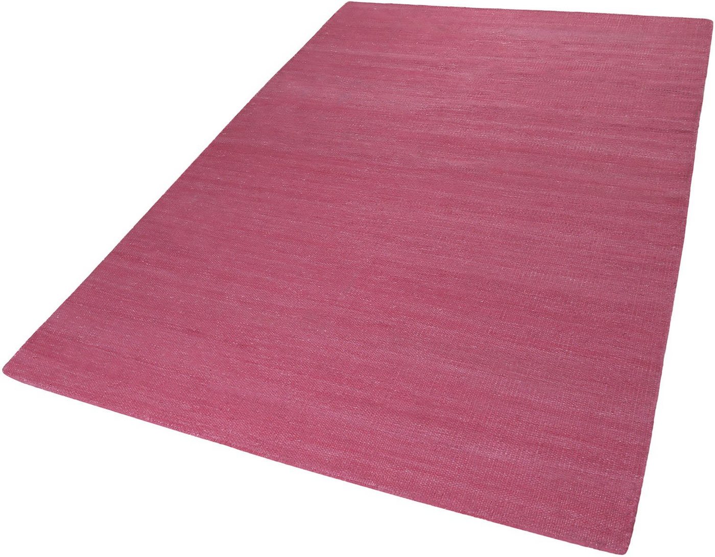 Teppich Rainbow Kelim, Esprit, rechteckig, Höhe: 5 mm, Flachgewebe aus 100% Baumwolle, Wohnzimmer, Kinderzimmer, einfarbig von Esprit