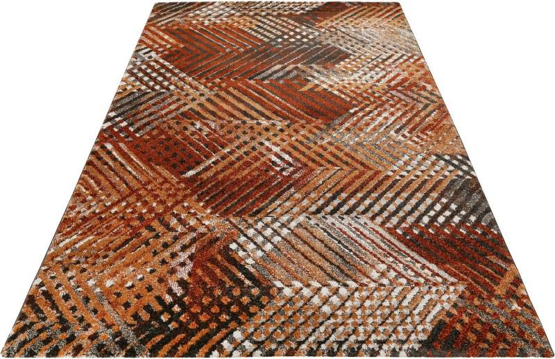 Esprit Teppich Vario, ESP-40121, rechteckig, Höhe: 13 mm, Kurzflor, Geometrisches Design, Wohnzimmer, Schlafzimmer von Esprit