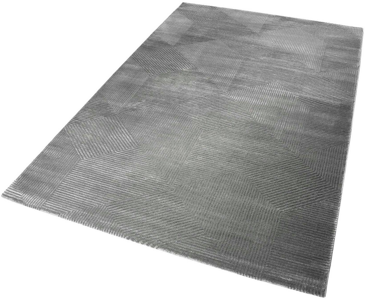 Teppich Velvet Groove, Esprit, rechteckig, Höhe: 12 mm, Wohnzimmer von Esprit
