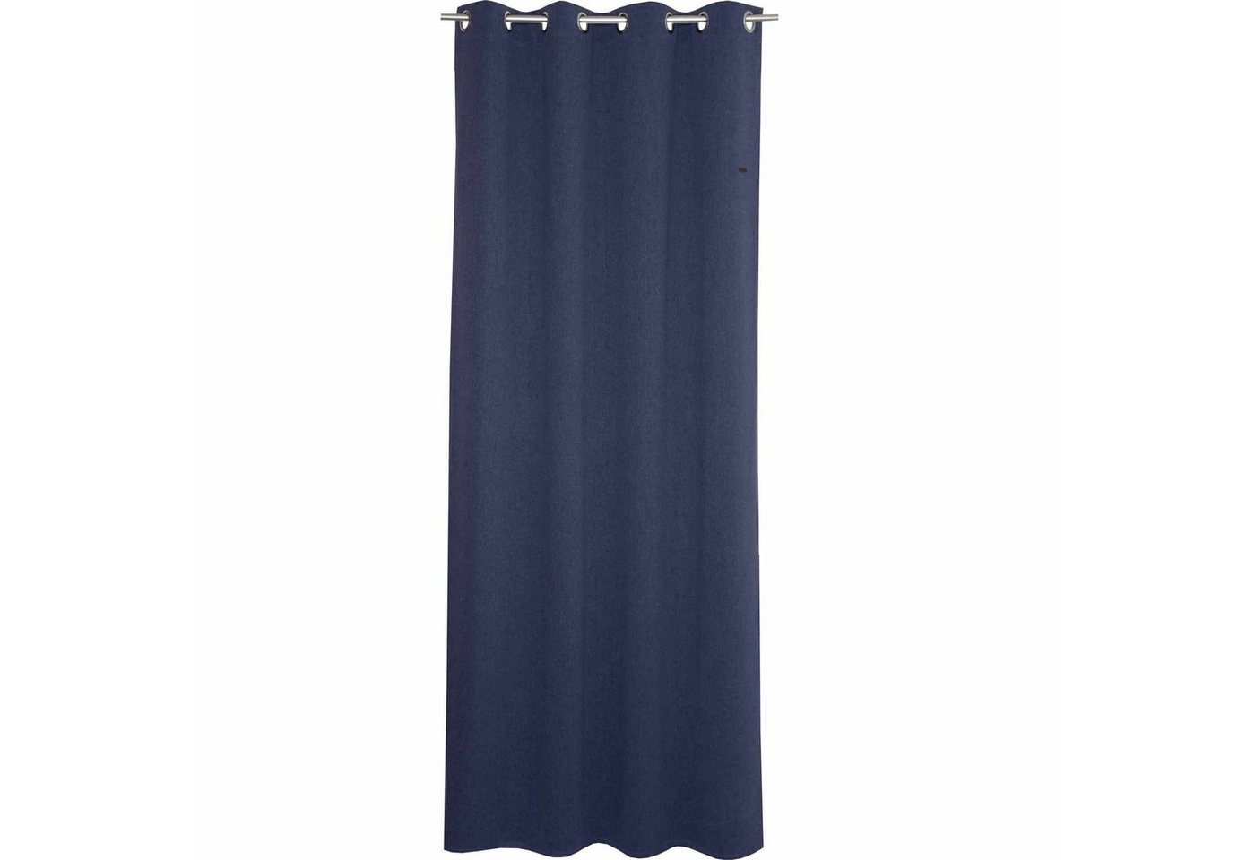 Vorhang HARP Blickdichter Ösenvorhang, Esprit, Öse (1 St), Polyester, 140 x 250 cm in Blau von Esprit