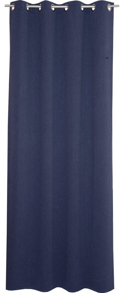 Esprit Vorhang Harp, Ösen (1 St), blickdicht, Webgardine blickdicht mit Ösen, fertig konfektioniert von Esprit