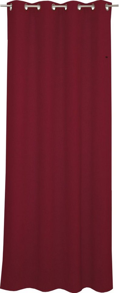 Esprit Vorhang Harp, Ösen (1 St), blickdicht, in Flanelloptik von Esprit