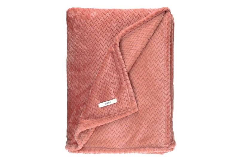 Wohndecke COMFY Wohndecke, Esprit, 150 x 200 cm in Rosa von Esprit