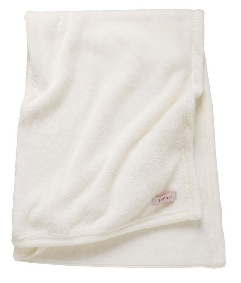 Wohndecke ESPRIT Wohndecke Kuscheldecke Blanket Super Soft Mellows, Esprit, weiches Fleece, wärmende Eigenschaften von Esprit