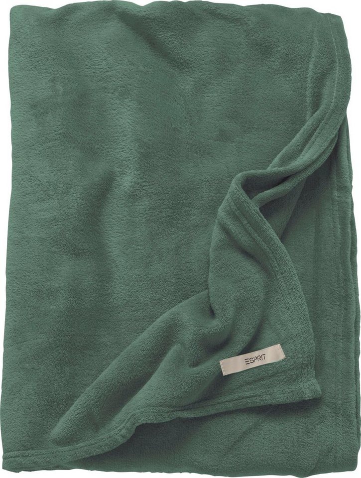Wohndecke Mellows, Esprit, in modernen Farben, Kuscheldecke von Esprit