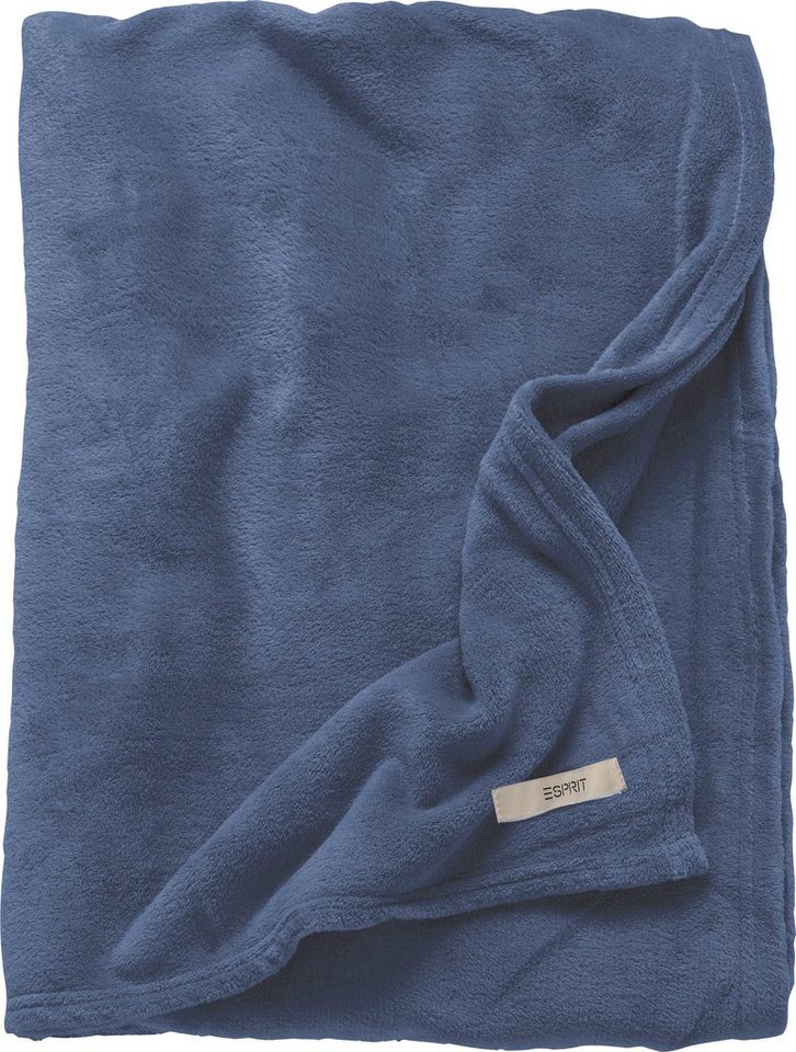 Wohndecke Mellows, Esprit, in modernen Farben, Kuscheldecke von Esprit
