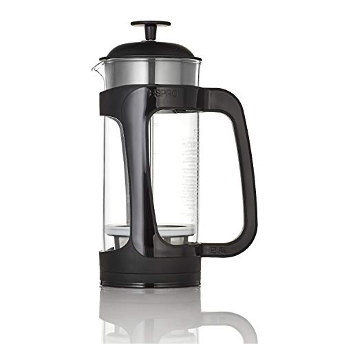 ESPRO® French Press P3 mit Teefilter, 1 Liter, Schwarz von ESPRO