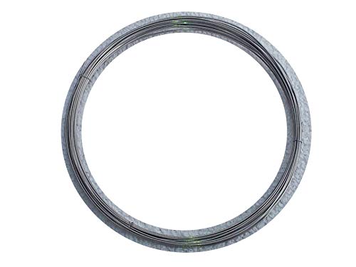 10 Meter Nichrom Nickel-Chrom Heizdraht Ø 0,90mm - AWG 19 (Grundpreis: EUR 1,10/m) Heizleiterdraht - Heizdraht - Widerstandsdraht - Resistance Heating Wire 0.035" von Ess_Spezialist