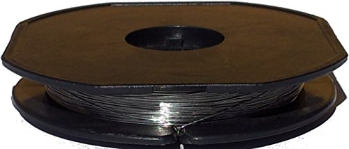 100 Meter Nichrom Nickel-Chrom Heizdraht Ø 0,08mm - AWG 40 (Grundpreis: EUR 0,13/m) Heizleiterdraht - Heizdraht - Widerstandsdraht - resistance heating wire 0.0031" von Ess_Spezialist