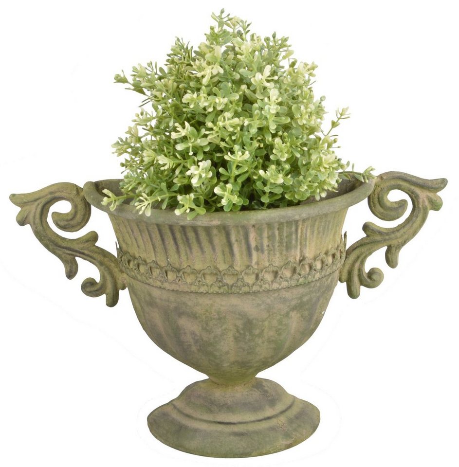 esschert design Bodenvase, Aged Metal Grün Vase, aus veraltetem Metall von esschert design