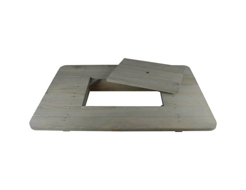 Esschert Design BV Tischplatte Praktischer Bierkistentisch aus Kiefernholz, ca. 78 x 57 cm von Esschert Design BV