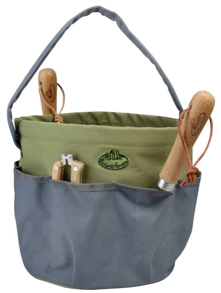 esschert design Werkzeugtasche, Gartengerätetasche rund von esschert design