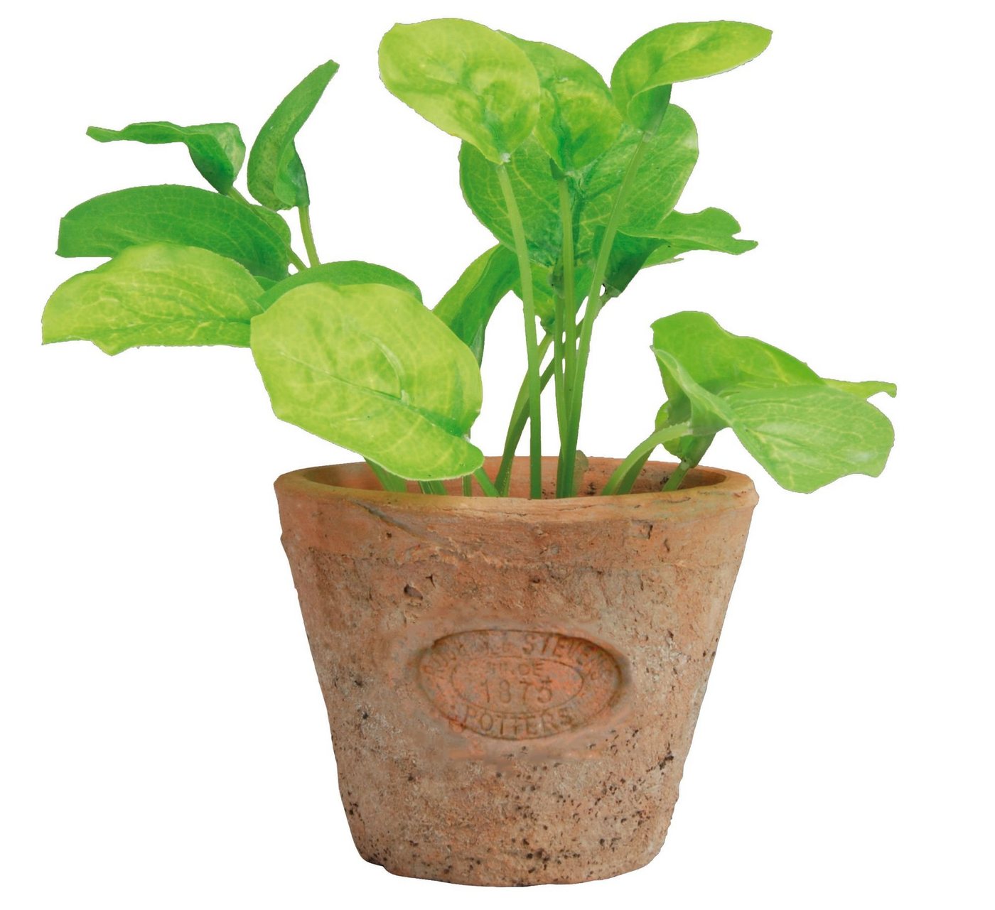Kunstpflanze, esschert design, Basilikum im Topf, Größe S von esschert design