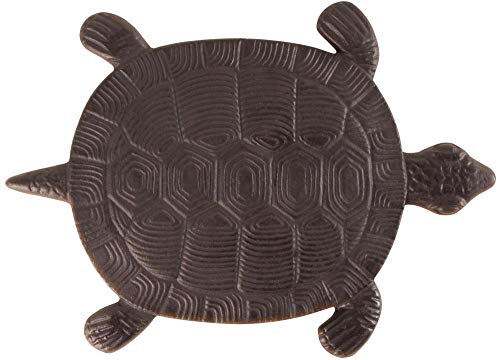 10 Stück Esschert Design Gehwegplatten, Gartenplatten, Trittplatten, Terrassenplatten Motiv Schildkröte, ca. 32 cm x 23 cm x 1,8 cm von Esschert Design
