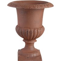 2 Stück Esschert Design Blumentopf, Übertopf Französische Vase, Amphore auf Sockel, Größe XS, ca. 11 cm x 11 cm x 16 cm von Esschert Design