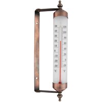 2 Stück Esschert Design Thermometer, Temperaturmesser zur Wandmontage, ca. 8,4 cm x 25 cm von Esschert Design