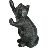 2 Stück Esschert Design Türstopper, Türpuffer mit Motiv Katze aus Gusseisen, ca. 14 cm x 9,7 cm x 22 cm von Esschert Design