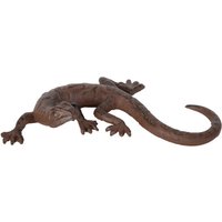 3 Stück Esschert Design Gartenfigur, Skulptur Motiv Eidechse aus Gusseisen, ca. 18 cm x 10 cm x 3,1 cm von Esschert Design