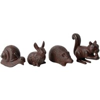 5 Stück Esschert Design Gartenfigur, Skulptur Motiv verschiedene Tiere, sortiert, Größe L, ca. 15 cm x 5,9 cm x 12 cm 5 Stück Esschert Design Gartenfigur, Skulptur Motiv verschiedene Tiere, sortiert, Größe L, ca. 15 cm x 5,9 cm x 12 cm von Esschert Design