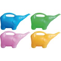 5 Stück Esschert Design Gießkanne, Wasserkanne Motiv Elefant, sortiert, ca. 28 cm x 12 cm x 16 cm von Esschert Design