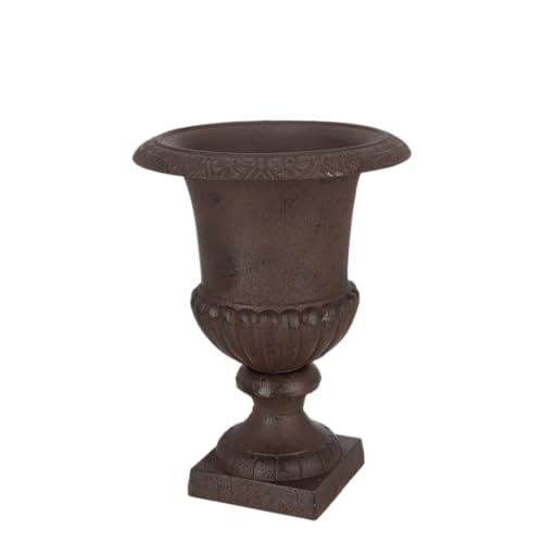 Esschert Design Blumentopf, Übertopf, Französische Vase, Amphore auf Sockel, Größe L, ca. 31 cm x 31 cm x 43 cm Esschert Design Blumentopf, Übertopf, Französische Vase, Amphore auf Sockel, Größe L, ca. 31 cm x 31 cm x 43 cm von Esschert Design