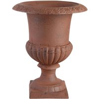 Esschert Design Blumentopf, Übertopf Französische Vase, Amphore auf Sockel, Größe M, ca. 23 cm x 23 cm x 30 cm von Esschert Design