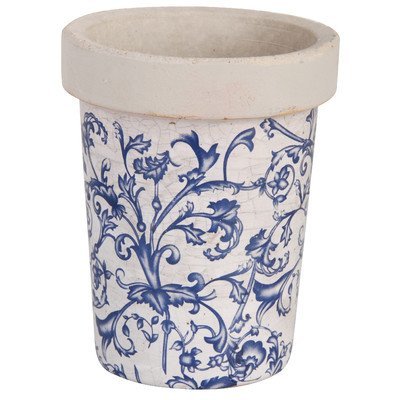Esschert Design Blumentopf Set Keramik blau von Esschert Design