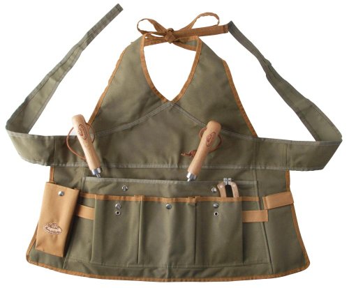 Esschert Design Damenschürze, Gartenschürze mit Taschen, ca. 68 cm x 1 cm x 64 cm Esschert Design Damenschürze, Gartenschürze mit Taschen, ca. 68 cm x 1 cm x 64 cm von Esschert Design