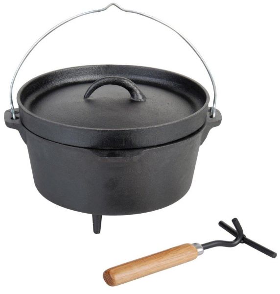 Esschert Design Dutch-Oven FF117, Holländischer Outdoor-Kochtopf au... von Esschert Design