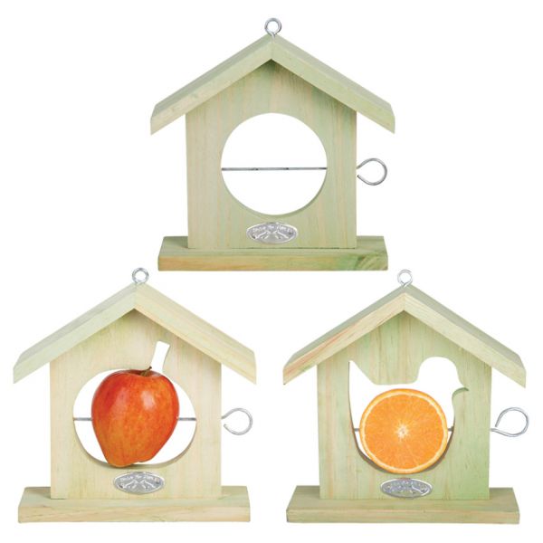 Esschert Design Futterhaus Apfelhäuschen, Futterstation, Futterstel... Esschert Design Futterhaus Apfelhäuschen, Futterstation, Futterstel... von Esschert Design