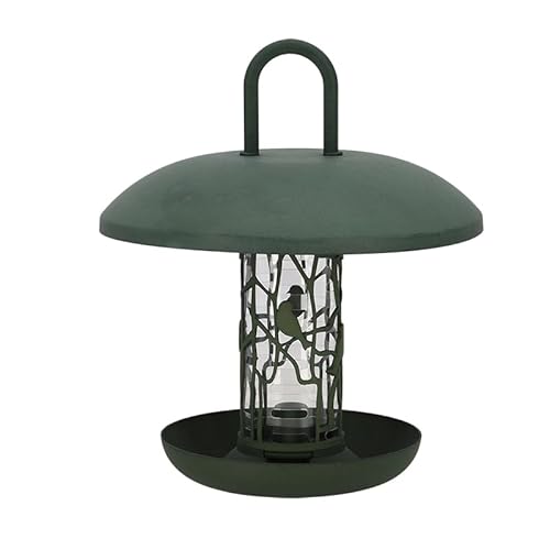 Esschert Design Futterstation aus recyceltem Nusssilo mit Tablett Esschert Design Futterstation aus recyceltem Nusssilo mit Tablett von Esschert Design