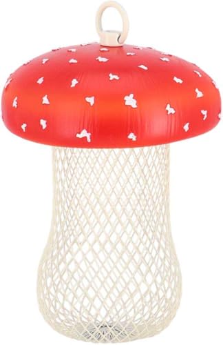 Esschert Design Futterstelle Fliegenpilz Rot-Weiß - Eisen von Esschert Design