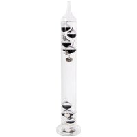 Esschert Design Galileo-Thermometer, Temperaturmesser, Glasthermometer mit Kugeln, Größe M, ca. 7,9 cm x 7,9 cm x 40 cm von Esschert Design