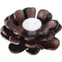 Esschert Design Gartenlicht, Teelichthalter Motiv Tannenzapfen, ca. 12 cm x 14 cm x 6,8 cm Esschert Design Gartenlicht, Teelichthalter Motiv Tannenzapfen, ca. 12 cm x 14 cm x 6,8 cm von Esschert Design