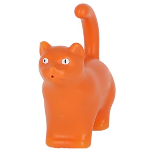 Esschert Design Gießkanne Katze S Orange 1,5 Liter - Kunststoff, TG313-1 von Esschert Design