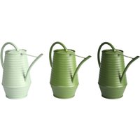 Esschert Design Grüntöne Serie Indoor Gießkanne mit großem Griff, farbig sortierte Grüntöne, hellgrün/grün/dunkelgrün, Farbwahl nicht möglich Esschert Design Grüntöne Serie Indoor Gießkanne mit großem Griff, farbig sortierte Grüntöne, hellgrün/grün/dunkelgrün, Farbwahl nicht möglich von Esschert Design