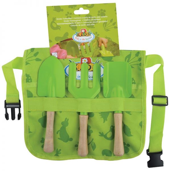 Esschert Design Kinder-Gartenschürze mit Gartengeräten KG108, Werkz... von Esschert Design