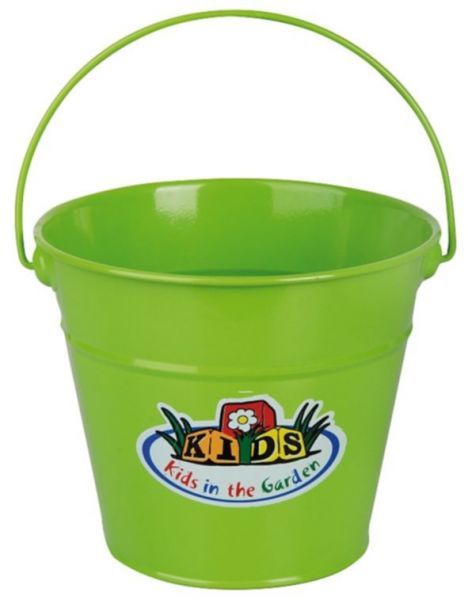 Esschert Design Kindereimer KG93, 2 Liter, grüner Blecheimer für Ki... von Esschert Design