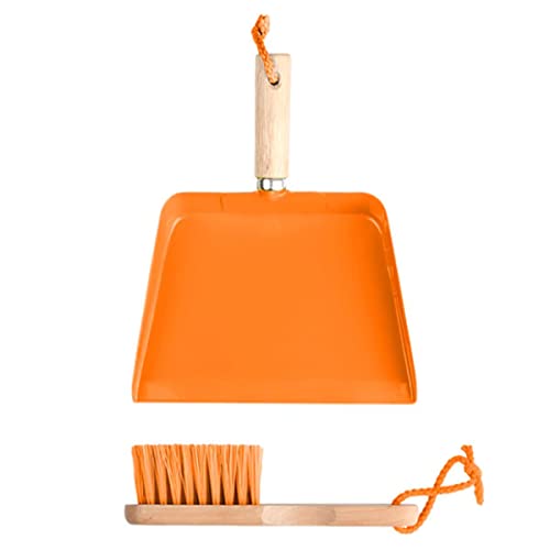 Esschert Design Kinderhandfeger & Kehrblech Orange - FSC® Holz & Metall von Esschert Design