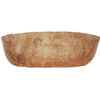 Esschert Design Kokoseinsatz für Wandhänger 72 x 21 cm Höhe 22 cm, halbrund vorgeformt Wandraufe Größe L, gute Drainage von Esschert Design