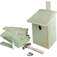 Esschert Design Nistkasten zum selber bauen, Vogelhaus, Bastelset, aus Holz, inkl. Aufbauanleitung Esschert Design Nistkasten zum selber bauen, Vogelhaus, Bastelset, aus Holz, inkl. Aufbauanleitung von Esschert Design