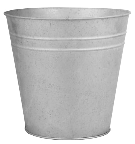 Esschert Design OZ51 Zink Blumentopf groß von Esschert Design