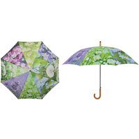 Esschert Design Regenschirm Blumen, 120 x 120 x 95 cm, aus Metall/Synthetik, mit Kunststoffgriff von Esschert Design
