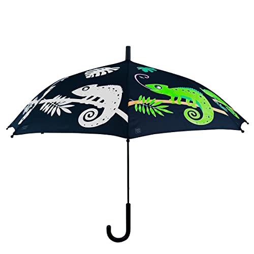 Esschert Design Regenschirm Chamäleon Farbwechsel bei Regen Kinderschirm Stockschirm Esschert Design Regenschirm Chamäleon Farbwechsel bei Regen Kinderschirm Stockschirm von Esschert Design