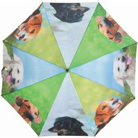Esschert Design Regenschirm Hunde, aus den Materialien Polyester, Metall und Holz , 120,0 x 120,0 x 95,0 cm Esschert Design Regenschirm Hunde, aus den Materialien Polyester, Metall und Holz , 120,0 x 120,0 x 95,0 cm von Esschert Design