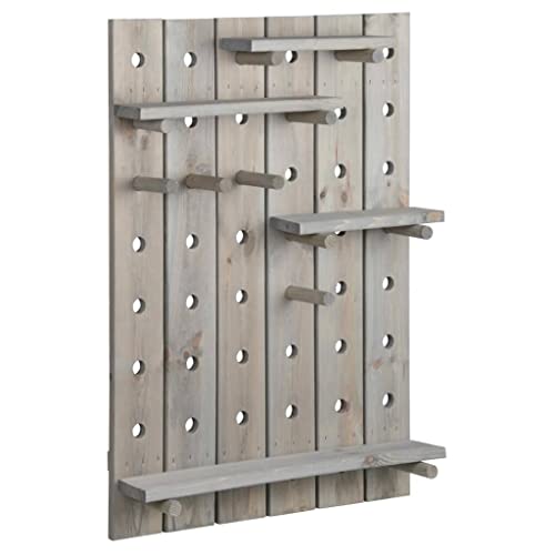 Esschert Design STECKBRETT Wandboard Garten Werkzeug Holz verstellbar Geräte von Esschert Design