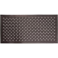 Esschert Design Schmutzfangmatte, Fußmatte Motiv geflochten aus Gummi, rechteckig, Größe XL, ca. 122 cm x 61 cm von Esschert Design