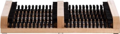 Esschert Design Stiefelreiniger aus Holz, schwarz, braun von Esschert Design