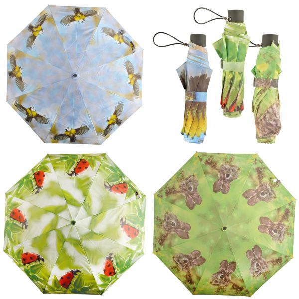 Esschert Design Taschen Regenschirm, Taschenschirm, Reiseschrim, ve... Esschert Design Taschen Regenschirm, Taschenschirm, Reiseschrim, ve... von Esschert Design